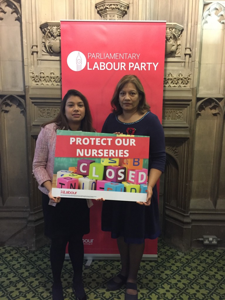 Valerie Shows Support For Protectournurseries Campaign Valerie Vaz Mp